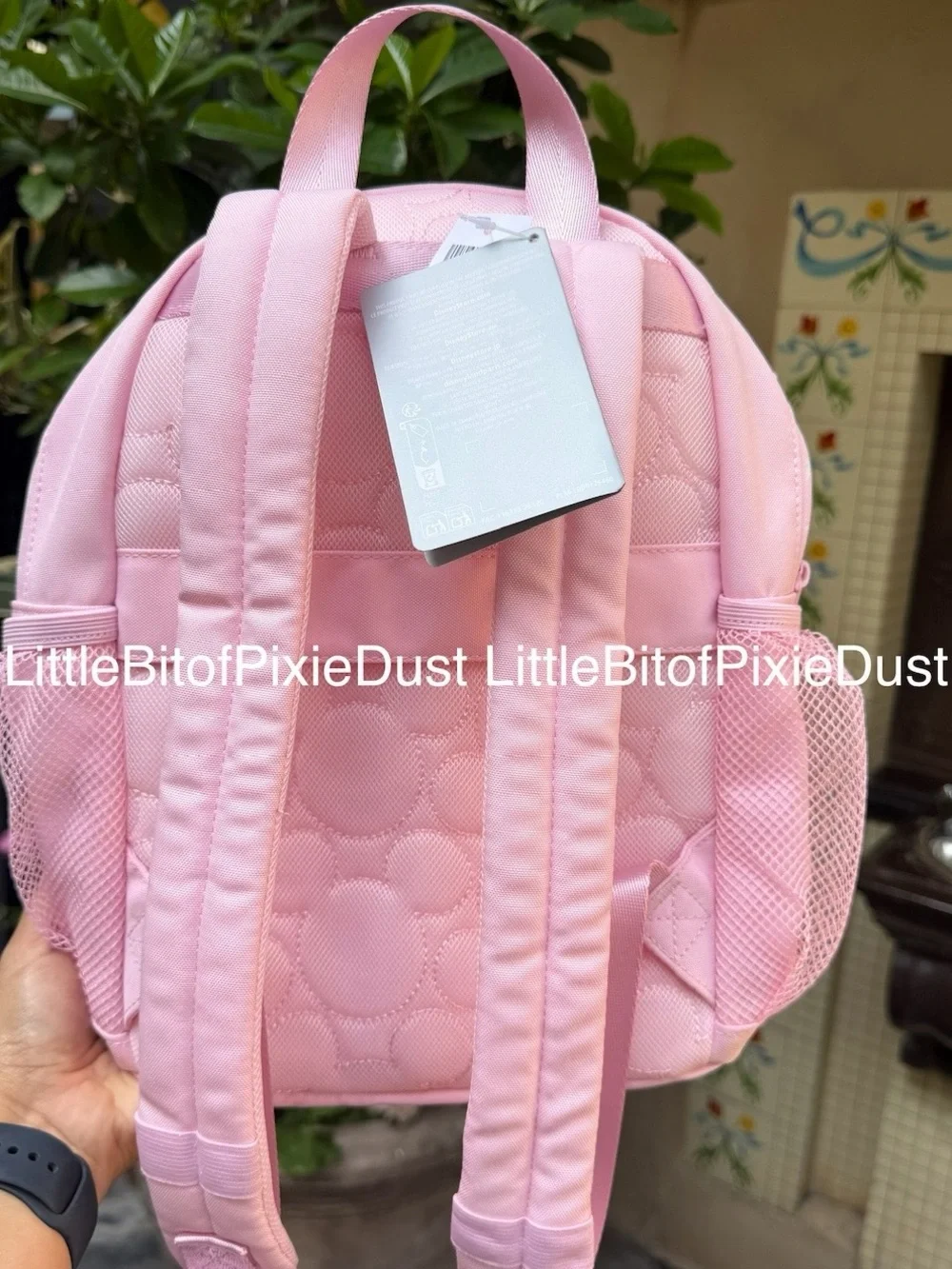 Disney Parks Disneyland Resort Pink D Mini Backpack